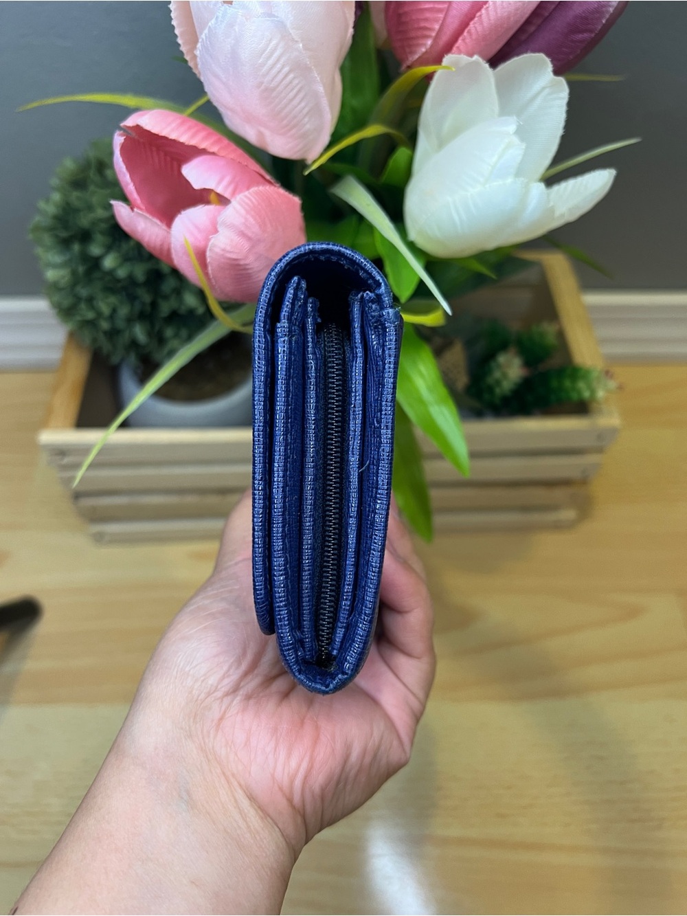 Furla Navy Blue Wallet - Picture 4 of 15